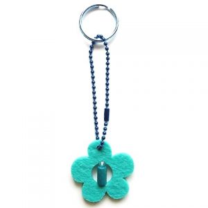 porte-clefs feutrine
