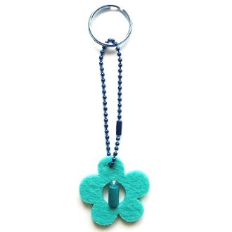 porte-clefs feutrine