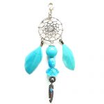 attrape-rêves turquoise