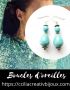 Boucles d'oreilles turquoise