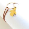 bracelet cuir ange