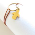 bracelet cuir ange