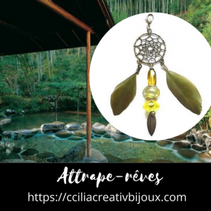 attrape-rêves kaki