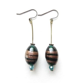 boucles d'oreilles pendantes