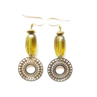 boucles d'oreilles soleil
