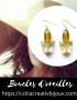 boucles d'oreilles papillon