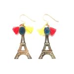boucles d'oreilles tour eiffel
