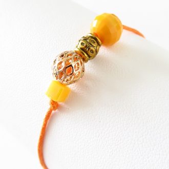 bracelet coton ciré