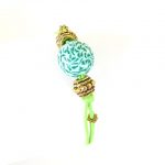 bracelet perle fleurie