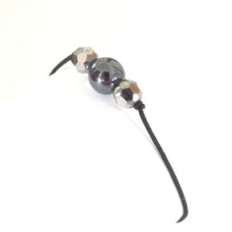 bracelet perle hématite