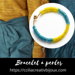 bracelet à perles