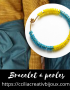 bracelet à perles
