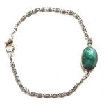 bracelet agate verte