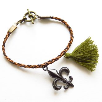 bracelet fleur de lys