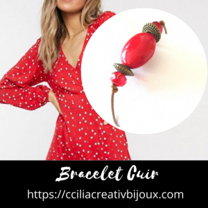 bracelet cuir