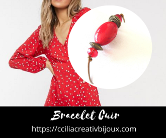 bracelet cuir