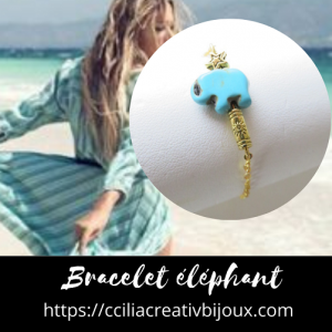 bracelet éléphant