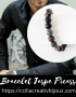 bracelet perles jaspe picasso