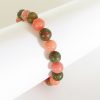 bracelet jaspe unakite
