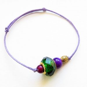 bracelet noeuds coulissants