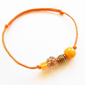 bracelet noeuds coulissants