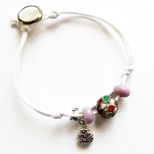 bracelet perle cloisonnée