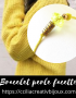 bracelet perle facettée