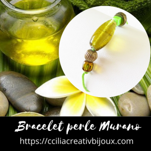 bracelet perle murano