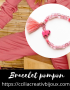 bracelet pompon
