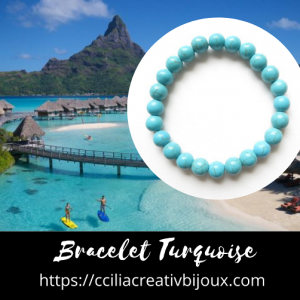 bracelet turquoise