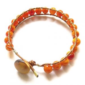 bracelet à perles