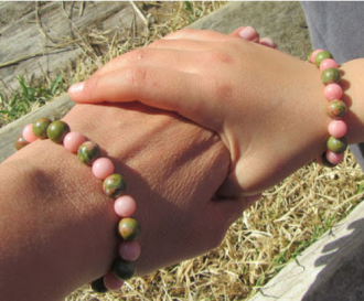 bracelets sur poignets