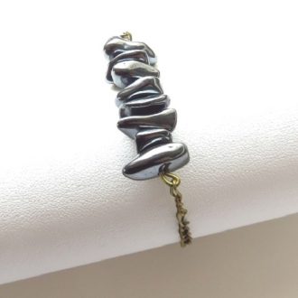 bracelet hématite