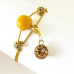 bracelet charms strass