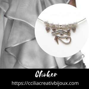 choker oeil horus
