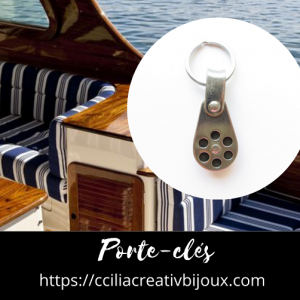 porte-clefs poulie