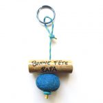 porte-clefs bois flotté