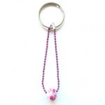porte-clefs rose