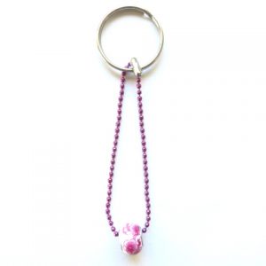 porte-clefs rose