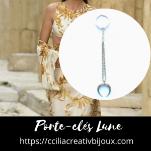 porte-cles lune