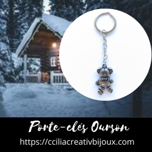 porte-clefs ourson
