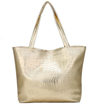 sac épaule doré