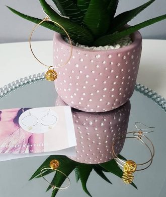 zoom boucles d'oreilles