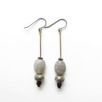 boucles d'oreilles pyrite