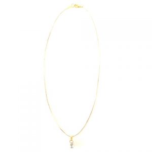choker aigue marine