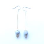 boucles d'oreilles strass