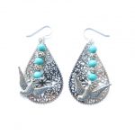boucles d'oreilles hirondelles