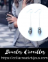 boucles d'oreilles pyrite