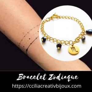 bracelet astro scorpion