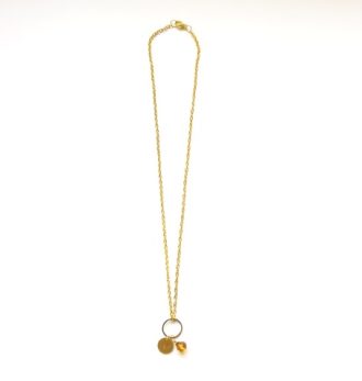 collier topaze
